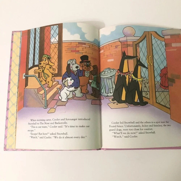 Vtg 1986 Pound Puppies Snowball the Wonder Dog  A Golden Book - Picture 14 of 16